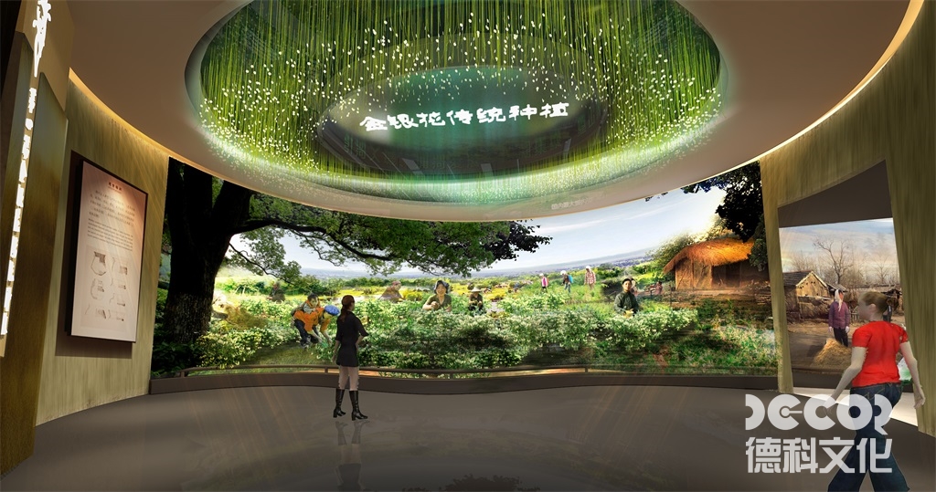 金銀花博物館大廳設計