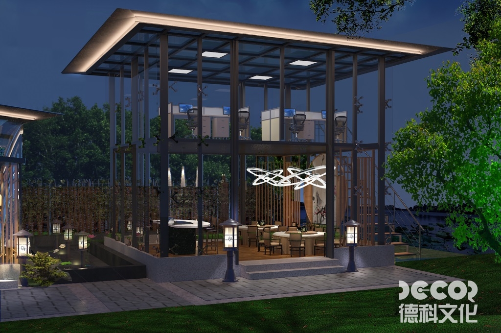 高端餐廳設(shè)計(jì)效果圖