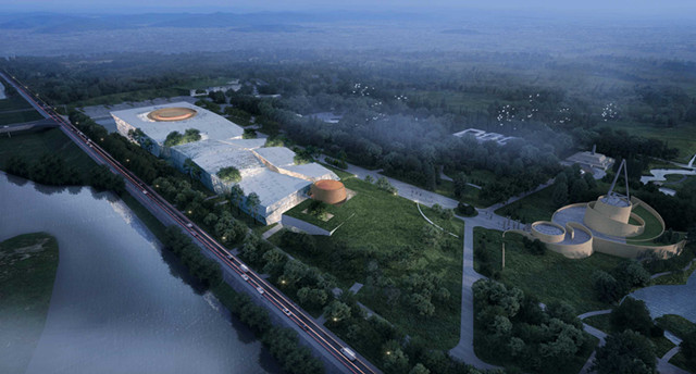 三星堆博物館新館展館設(shè)計面積比現(xiàn)有展館大5倍之多