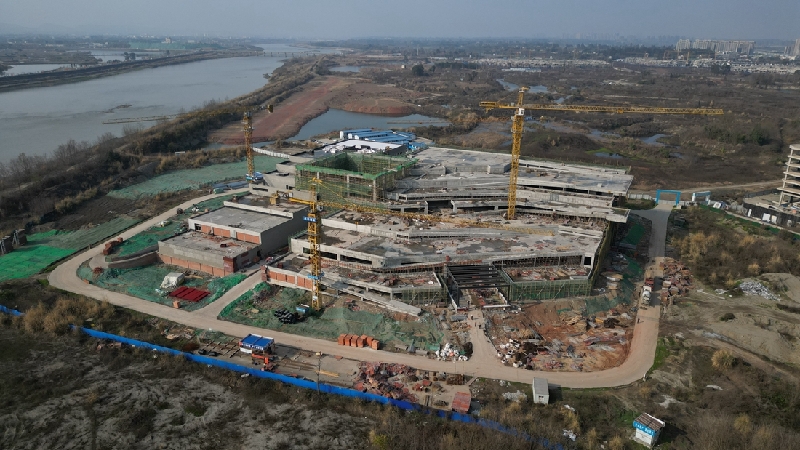 江口沉銀博物館設(shè)計占地60畝， 預(yù)計明年完工