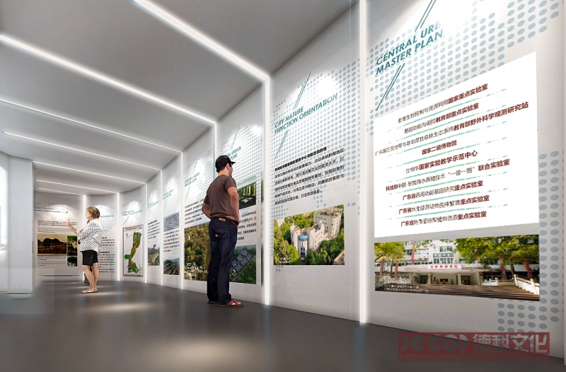 展館展廳設計中如何利用空間布局和展品排列來引導觀眾的流動？