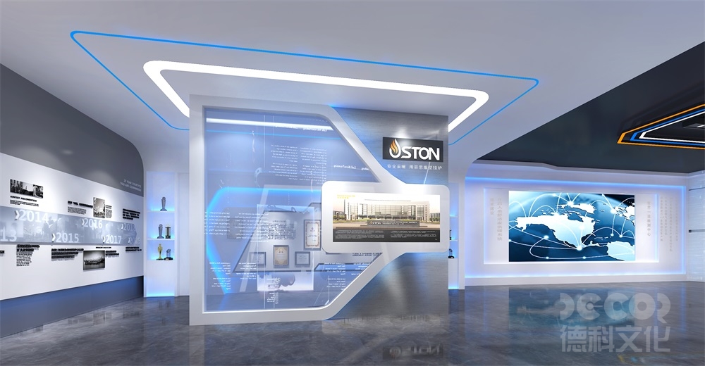 指引路向：企業(yè)展館設計中的展示地圖設計與展示方法