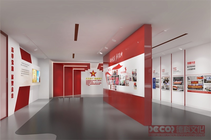 黨建展廳裝修中的音頻設備應如何設置？