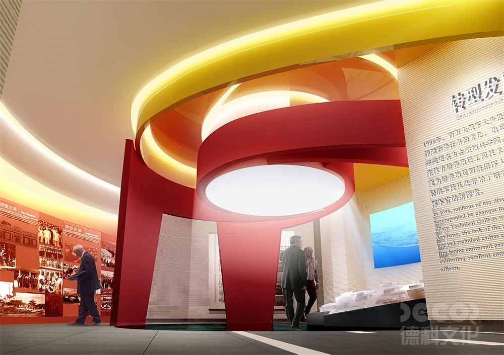 黨政展廳設(shè)計(jì)中的展示效果應(yīng)如何營造氛圍？