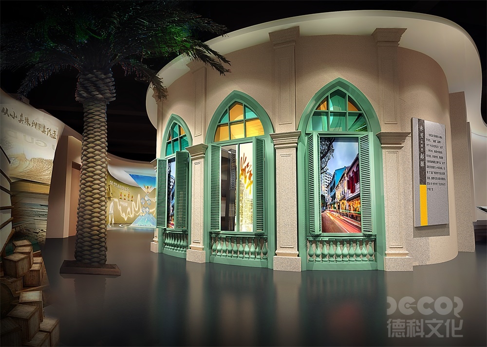 在化妝品展廳設(shè)計(jì)中，如何融入品牌的理念與文化？