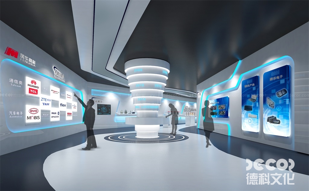 多媒體展廳設(shè)計(jì)如何提升空間通透性